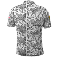 Iraq Ancient Mesopotamian Lamassu Polo Shirt with Mythical Motif Design - Wonder Print Shop