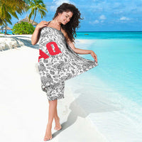 Iraq Ancient Mesopotamian Lamassu Sarong with Mythical Motif Design - Wonder Print Shop