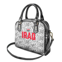 Iraq Ancient Mesopotamian Lamassu Shoulder Handbag with Mythical Motif Design - Wonder Print Shop