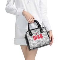 Iraq Ancient Mesopotamian Lamassu Shoulder Handbag with Mythical Motif Design - Wonder Print Shop