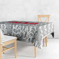 Iraq Ancient Mesopotamian Lamassu Tablecloth with Mythical Motif Design - Wonder Print Shop