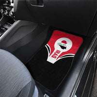 Iraq Car Mats with Lamassu Mythical Creature and National Map Design - Wonder Print Shop