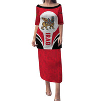 Iraq Puletasi with Lamassu Mythical Creature and National Map Design - Wonder Print Shop