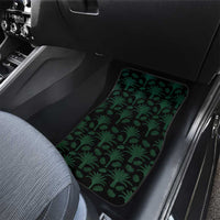 Iraq Car Mats with Palm Tree Landscape and Map Silhouette Design - Wonder Print Shop