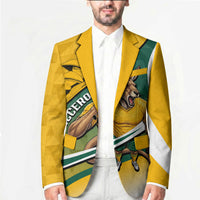 Personalized Australia Soccer Kangaroo Mascot Blazer Sydney Opera House - Hear the Champions Roar Football