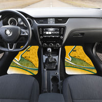 Personalized Australia Soccer Kangaroo Mascot Car Mats Sydney Opera House - Hear the Champions Roar Football