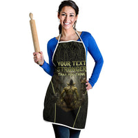 Personalized Muscular Goblin Weightlifting Apron Pain For Growth Dark Fantasy Gym Graphic