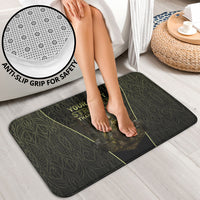 Personalized Muscular Goblin Weightlifting Bathroom Set Pain For Growth Dark Fantasy Gym Graphic
