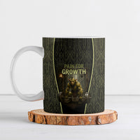 Personalized Muscular Goblin Weightlifting Ceramic Mug Pain For Growth Dark Fantasy Gym Graphic