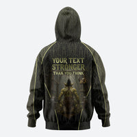 Personalized Muscular Goblin Weightlifting Hoodie Pain For Growth Dark Fantasy Gym Graphic