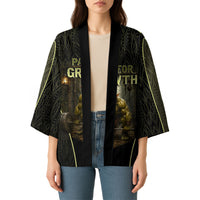Personalized Muscular Goblin Weightlifting Kimono Pain For Growth Dark Fantasy Gym Graphic