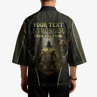 Personalized Muscular Goblin Weightlifting Kimono Pain For Growth Dark Fantasy Gym Graphic