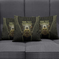 Personalized Muscular Goblin Weightlifting Pillow Cover Pain For Growth Dark Fantasy Gym Graphic