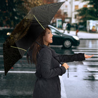 Personalized Muscular Goblin Weightlifting Umbrella Pain For Growth Dark Fantasy Gym Graphic