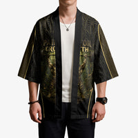 Personalized Muscular Cat Weightlifting Kimono Pain For Growth Dark Fantasy Gym Graphic
