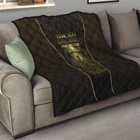 Personalized Muscular Cat Weightlifting Quilt Pain For Growth Dark Fantasy Gym Graphic