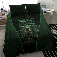Personalized Muscular Raccoon Weightlifting Bedding Set Pain For Growth Dark Fantasy Gym Graphic