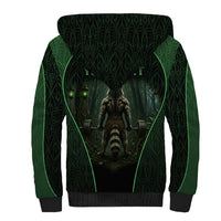 Personalized Muscular Raccoon Weightlifting Sherpa Hoodie Pain For Growth Dark Fantasy Gym Graphic