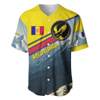 Andorra Baseball Jersey with Mountain Ridge and Eagle Emblem Design - Wonder Print Shop