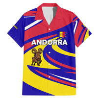 Andorra Family Matching Mermaid Dress and Hawaiian Shirt with Cartoon Ibex and Swirl Stripe Design - Wonder Print Shop