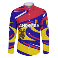 Andorra Family Matching Puletasi and Hawaiian Shirt with Cartoon Ibex and Swirl Stripe Design - Wonder Print Shop