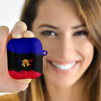 Andorra AirPods Case with Eagle Eyes and Paint Stroke Design - Wonder Print Shop