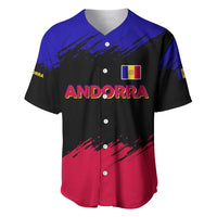 Andorra Baseball Jersey with Eagle Eyes and Paint Stroke Design - Wonder Print Shop