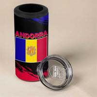 Andorra 4 in 1 Can Cooler Tumbler with Eagle Eyes and Paint Stroke Design - Wonder Print Shop