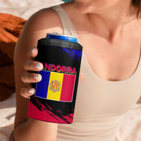Andorra 4 in 1 Can Cooler Tumbler with Eagle Eyes and Paint Stroke Design - Wonder Print Shop