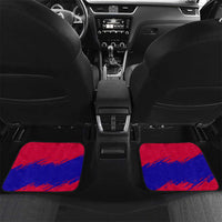 Andorra Car Mats with Eagle Eyes and Paint Stroke Design - Wonder Print Shop