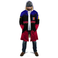 Andorra Cloak with Eagle Eyes and Paint Stroke Design - Wonder Print Shop