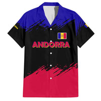 Andorra Family Matching Summer Maxi Dress and Hawaiian Shirt with Eagle Eyes and Paint Stroke Design - Wonder Print Shop