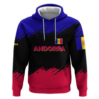 Andorra Hoodie with Eagle Eyes and Paint Stroke Design - Wonder Print Shop
