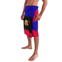 Andorra Lavalava with Eagle Eyes and Paint Stroke Design - Wonder Print Shop