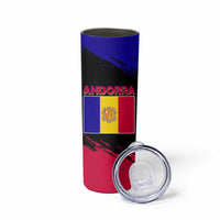 Andorra Skinny Tumbler with Eagle Eyes and Paint Stroke Design - Wonder Print Shop