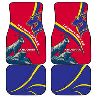 Andorra Car Mats with Mountain Goat and Curved Stripe Design - Wonder Print Shop