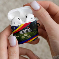 Andorra AirPods Case with Edelweiss Mountain Landscape Design - Wonder Print Shop