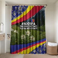 Andorra Bathroom Set with Edelweiss Mountain Landscape Design - Wonder Print Shop