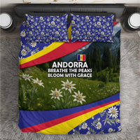 Andorra Bedding Set with Edelweiss Mountain Landscape Design - Wonder Print Shop