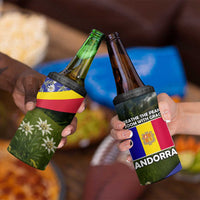 Andorra 4 in 1 Can Cooler Tumbler with Edelweiss Mountain Landscape Design - Wonder Print Shop