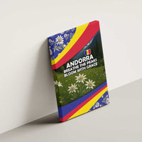 Andorra Canvas Wall Art with Edelweiss Mountain Landscape Design - Wonder Print Shop