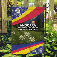 Andorra Garden Flag with Edelweiss Mountain Landscape Design - Wonder Print Shop