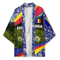 Andorra Kimono with Edelweiss Mountain Landscape Design - Wonder Print Shop