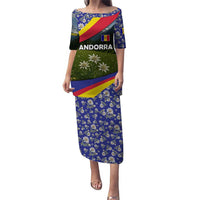 Andorra Puletasi with Edelweiss Mountain Landscape Design - Wonder Print Shop