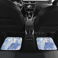 Nicaragua Independence Day Car Mats Blue Butterfly Sacred Sacuanjoche Cultural Floral Art
