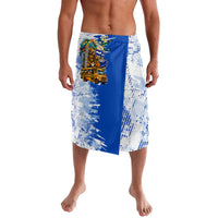 Nicaragua Independence Day Lavalava Blue Butterfly Sacred Sacuanjoche Cultural Floral Art