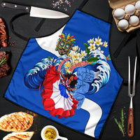 Nicaragua Independence Day Orgullo Y Tradicion Apron Vibrant Folkloric Dance Sacuanjoche Floral Culture