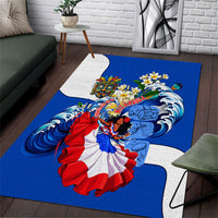 Nicaragua Independence Day Orgullo Y Tradicion Area Rug Vibrant Folkloric Dance Sacuanjoche Floral Culture