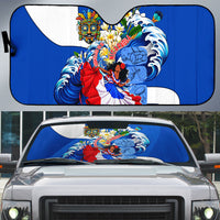 Nicaragua Independence Day Orgullo Y Tradicion Auto Sun Shade Vibrant Folkloric Dance Sacuanjoche Floral Culture