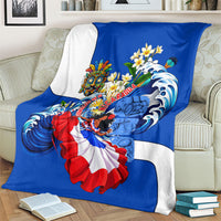 Nicaragua Independence Day Orgullo Y Tradicion Blanket Vibrant Folkloric Dance Sacuanjoche Floral Culture